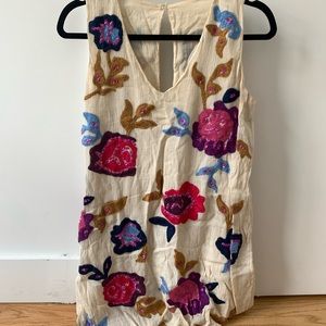 Free People Embroidered Dress